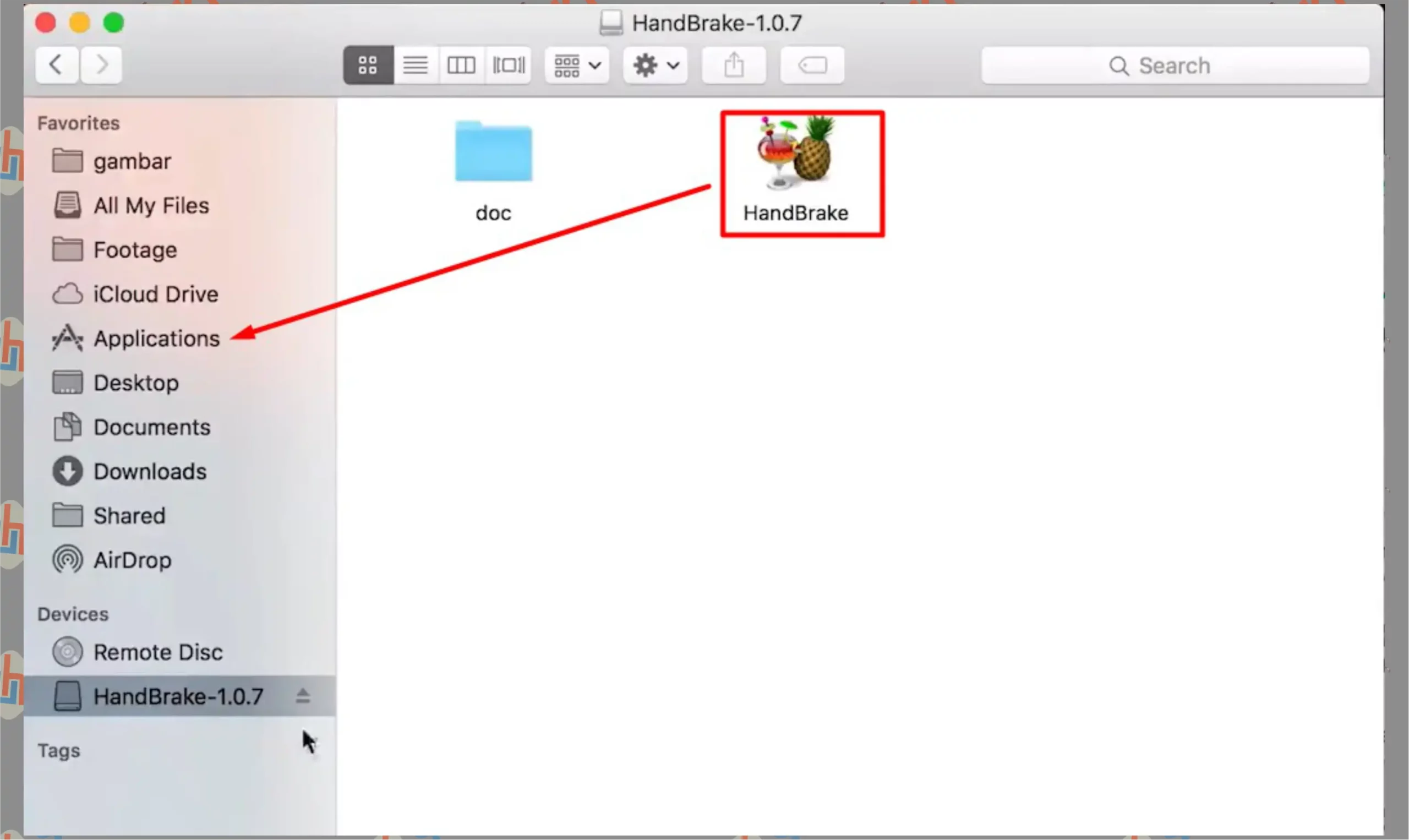 4 Drag Drop Aplikasi - Cara Install dan Uninstall Apps di Macintosh