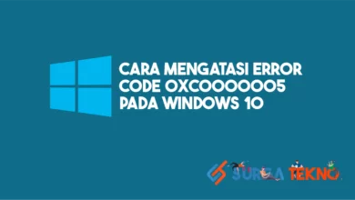 Cara Mengatasi Error Code 0xc0000005 Pada Windows 10