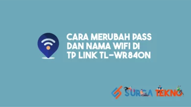 Cara Merubah Password Dan Nama WiFi Pada TP Link TL