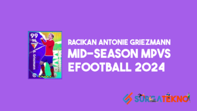 Racikan Antonie Griezmann Mid-season MPVs eFootball 2024
