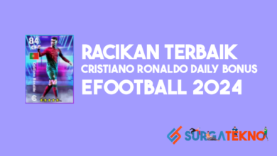 Racikan Cristiano Ronaldo Daily Bonus eFootball 2024