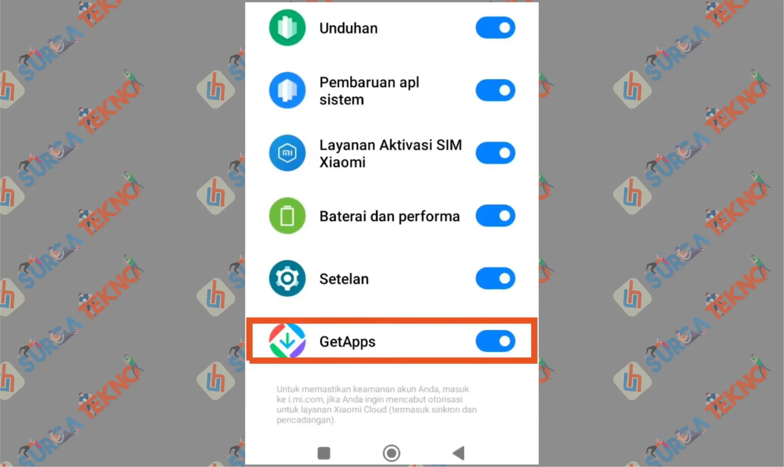 12 GetApps - Cara Menghilangkan Iklan di HP Xiaomi yang Tiba