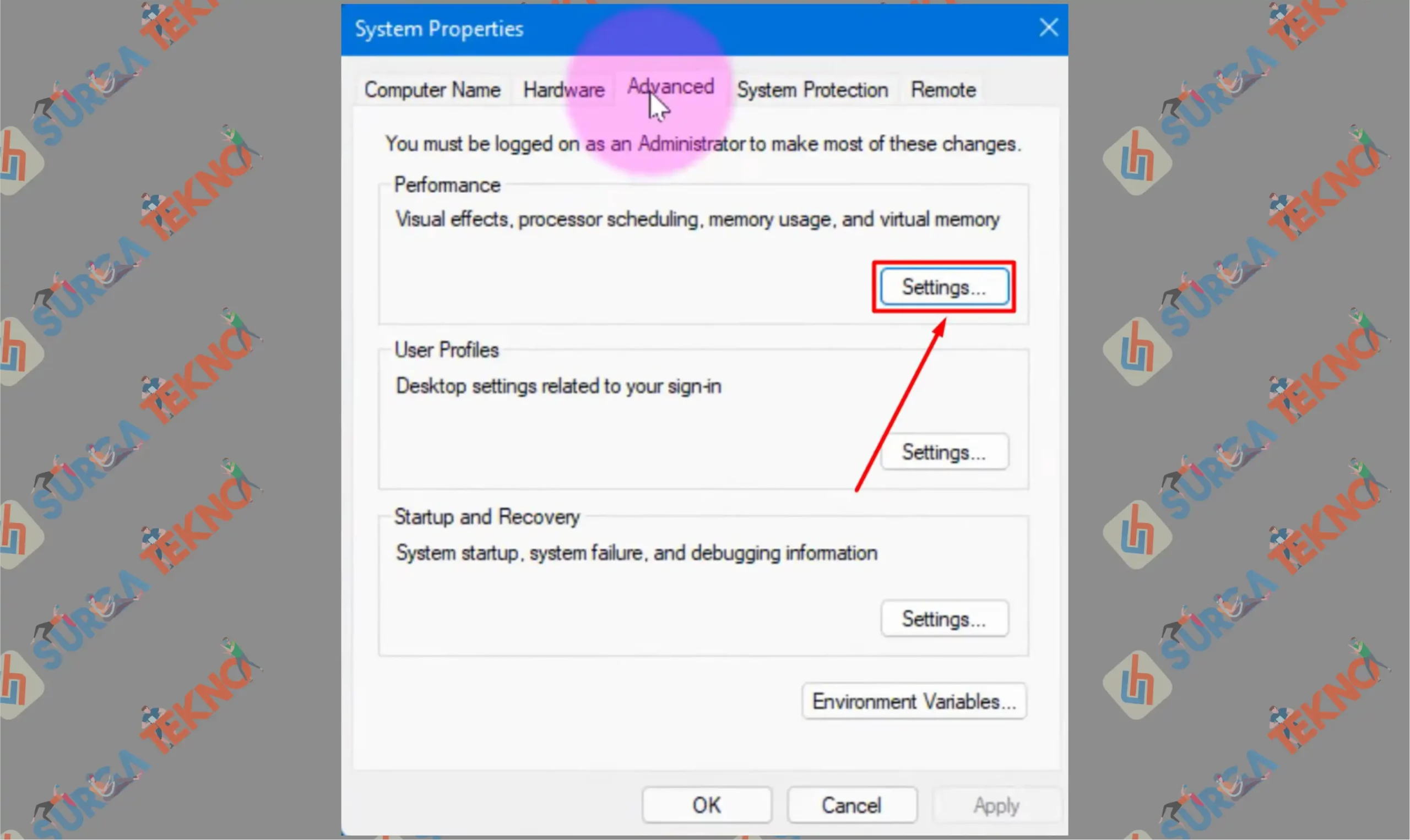 3 Ketuk Settings - Cara Mengatasi Foto dan Video Tidak Tampil di Windows 11