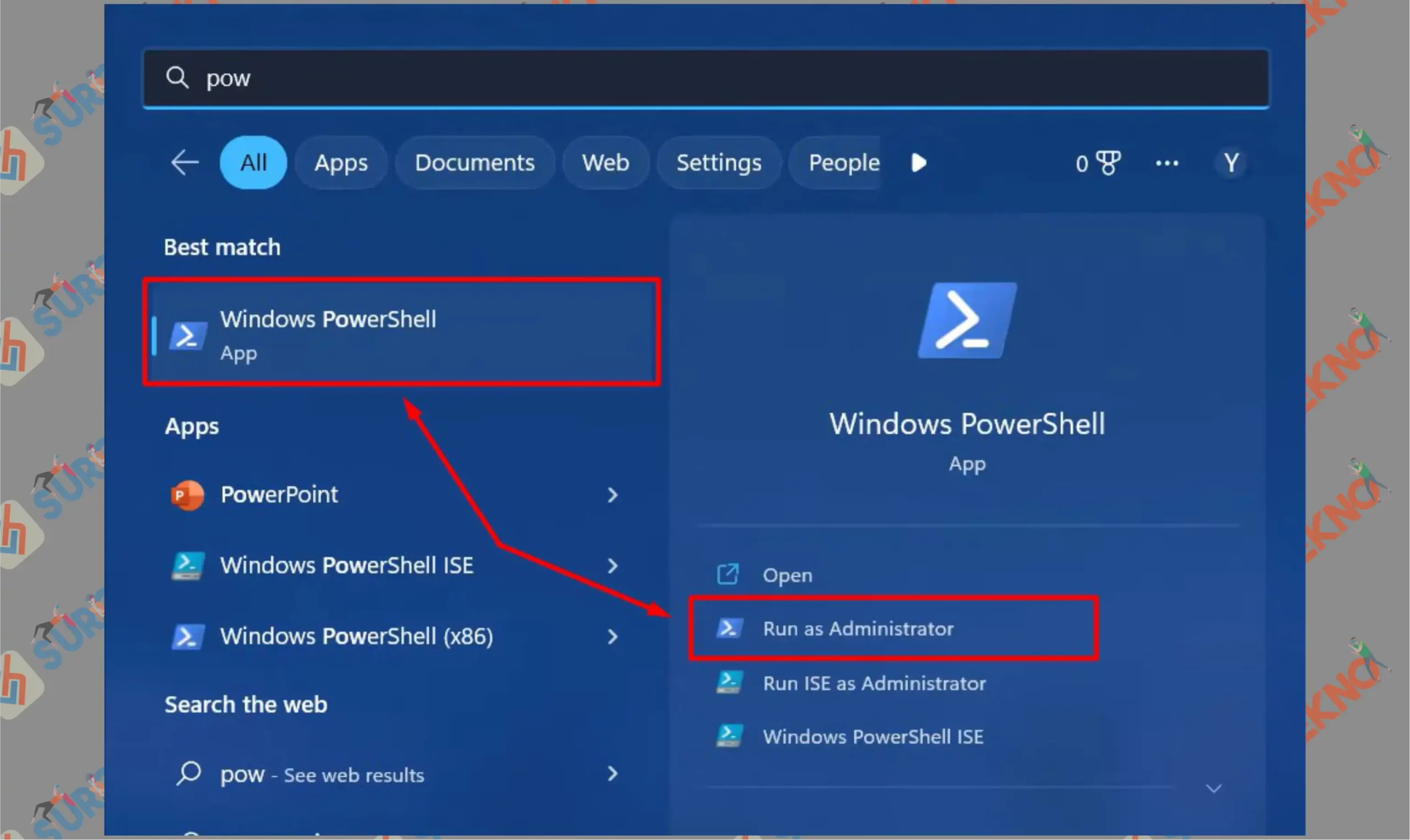 4 Windows PowerShell - Cara Melihat Product Key di Windows 11