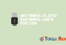 Arti Simbol SS, SS 10 dan Simbol Lain di Port USB