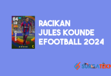 Racikan Jules Kounde Spanish League Selection eFootball 2024