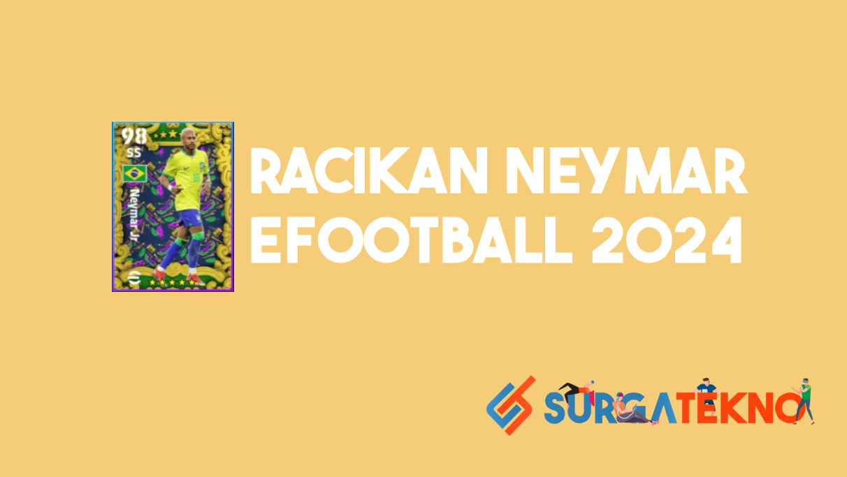 Racikan Neymar Jr Brazil eFootball 2024