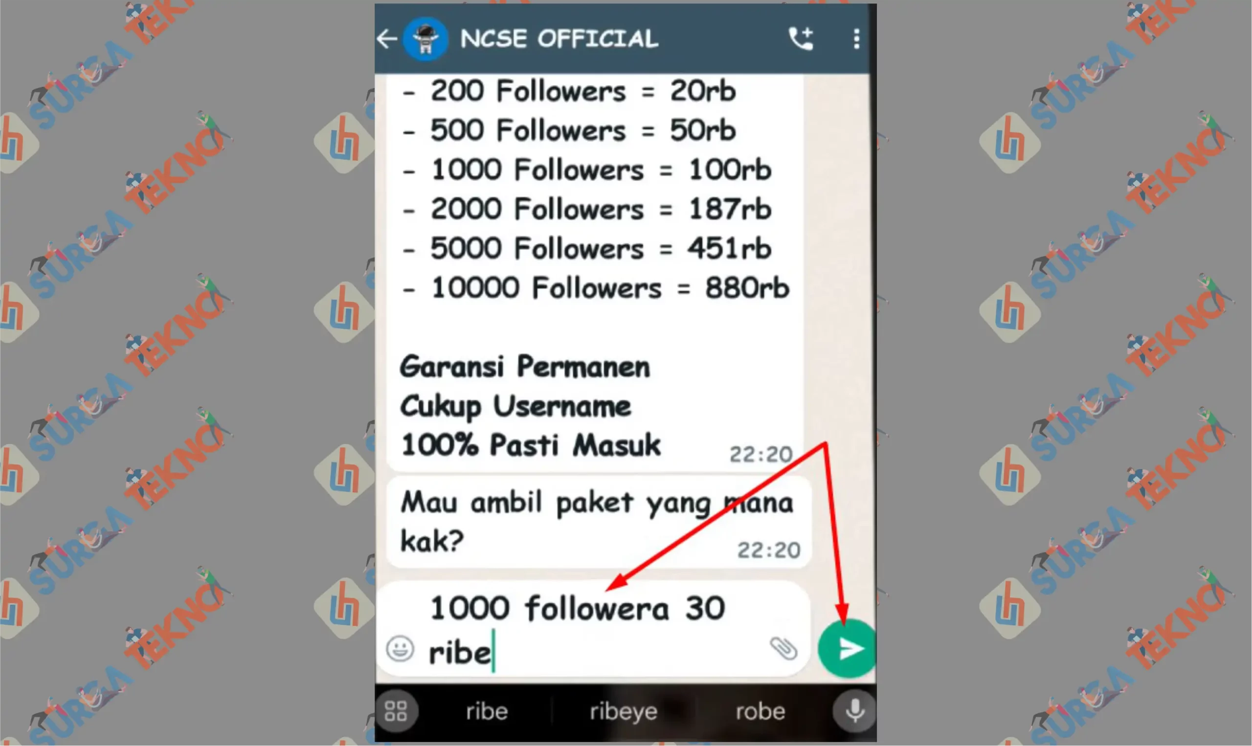 11 Ketikkan Followers - Ncse.info Instagram untuk Tambahkan Follower Instagram Gratis