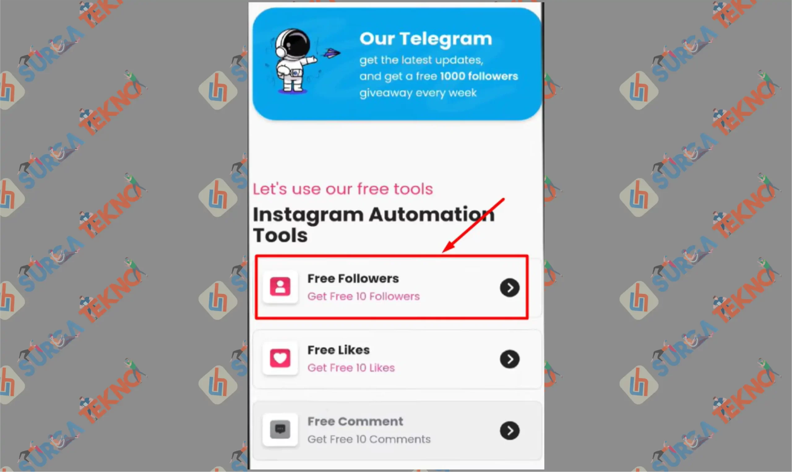 6 Free Followers - Ncse.info Instagram untuk Tambahkan Follower Instagram Gratis