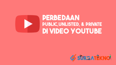 Perbedaan Public, Unlisted, dan Private di Video YouTube