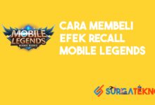 Cara Membeli Efek Recall Mobile Legends Biasa dan Epic
