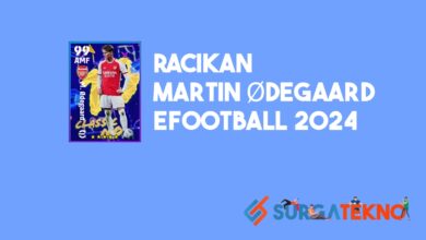 Racikan Martin Ødegaard No 10 Klasik eFootball 2024